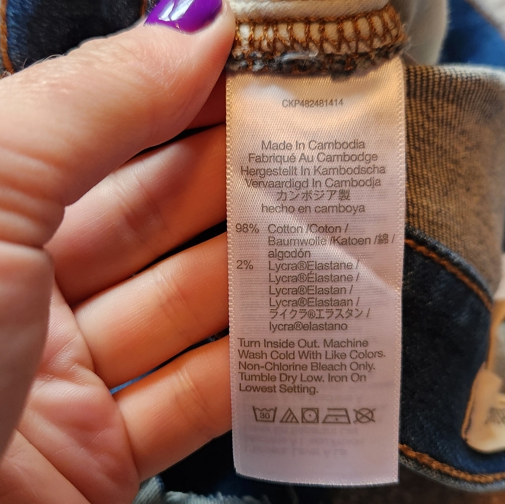 madewell high rise denim shorts - Picture 7 of 9